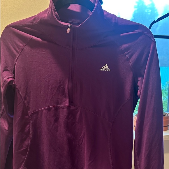 Adidas Deep Purple Performance Top - Picture 2 of 3